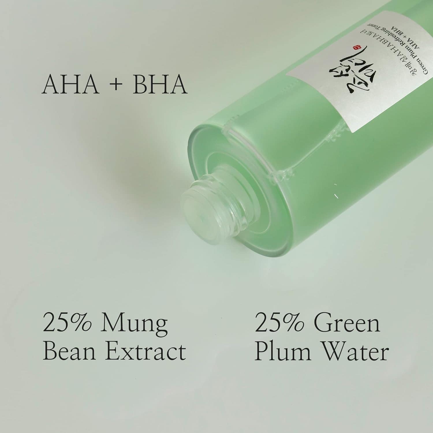 BEAUTY OF JOSEON Green Plum Refreshing Toner: AHA + BHA 150ml - Image 3