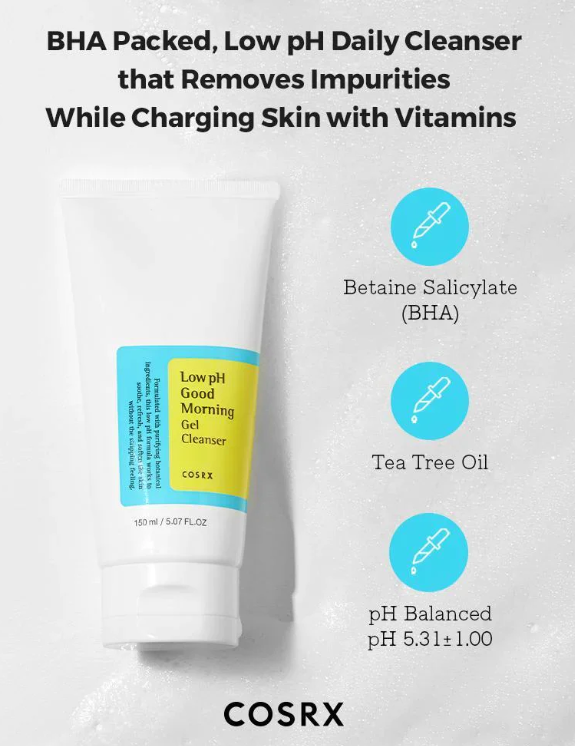 COSRX Low PH Good Morning Cleanser