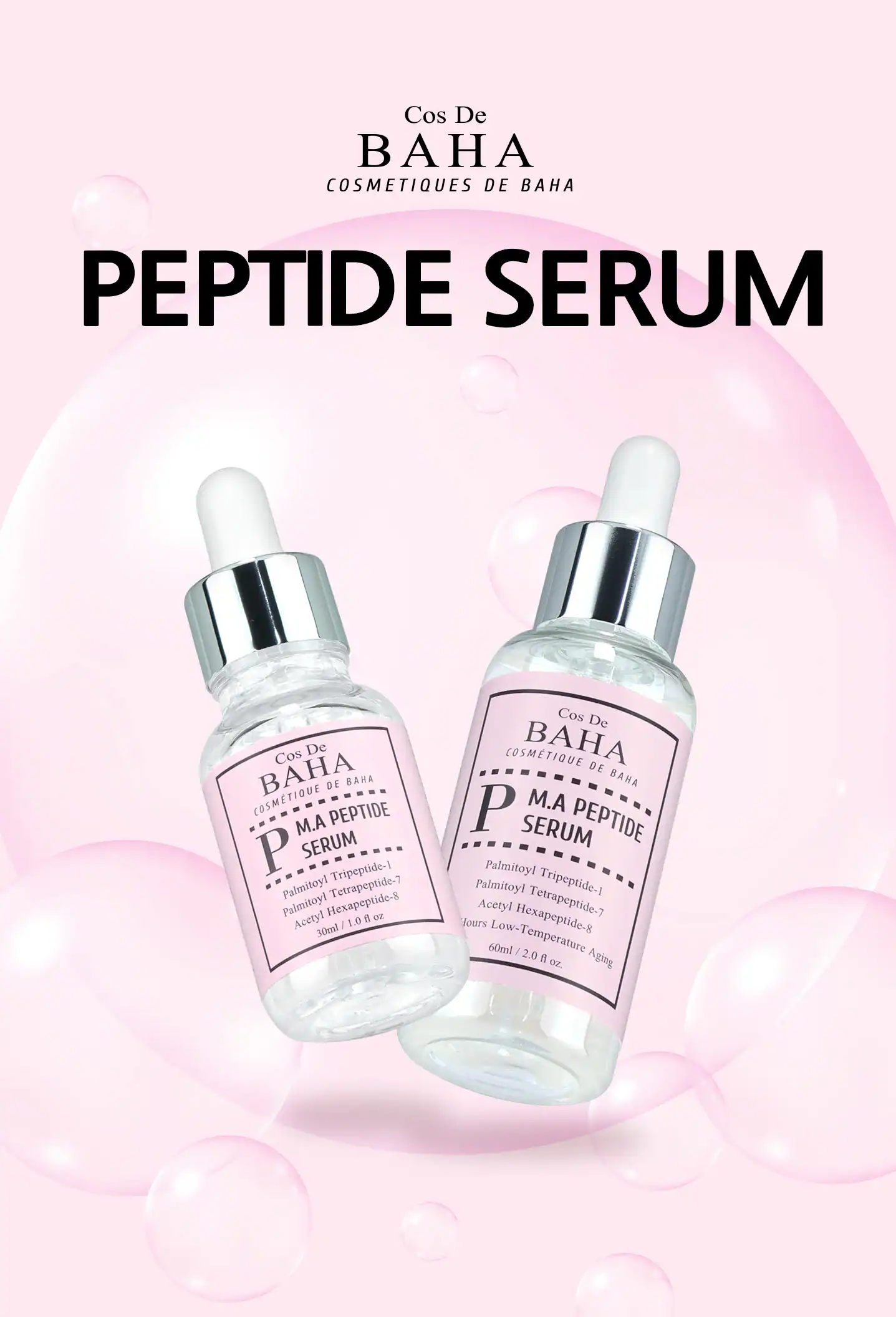 COS DE BAHA PMA Peptide Serum 30ml - Image 3