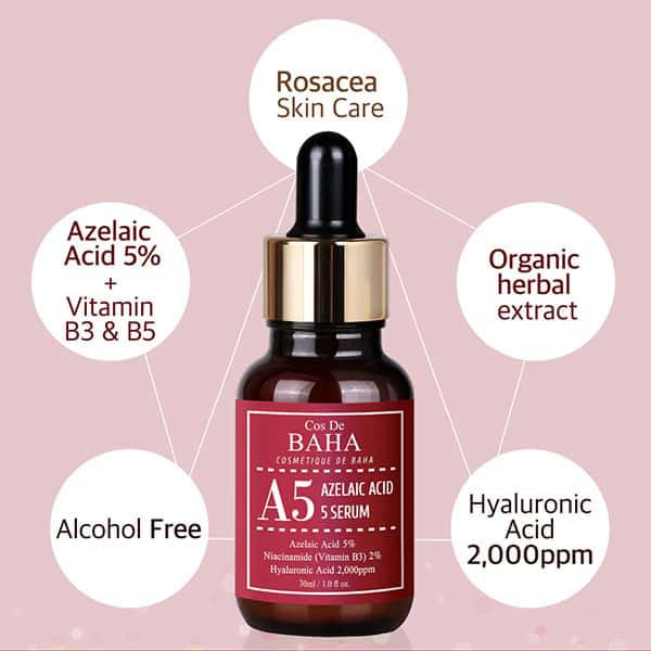 COS DE BAHA A5 Azelaic Acid 5 Serum 30ml - Image 2