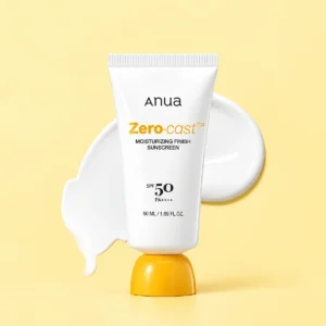 ANUA Zero Cast Moisturising Finish Sunscreen 50ml