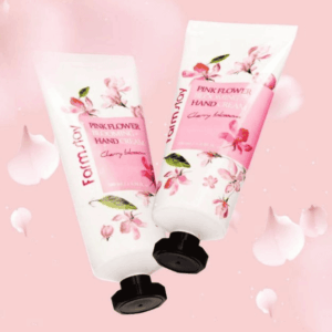 FARM STAY Pink Flower Blooming Hand Cream – Cherry