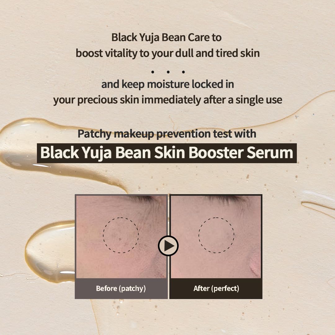 HEVEBLUE Black Yuja Bean Skin Booster Serum 42ml - Image 5