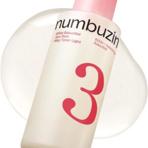NUMBUZIN NO.3 Bifida Bakuchiol 50 Zero Pore Milky Toner 200ml